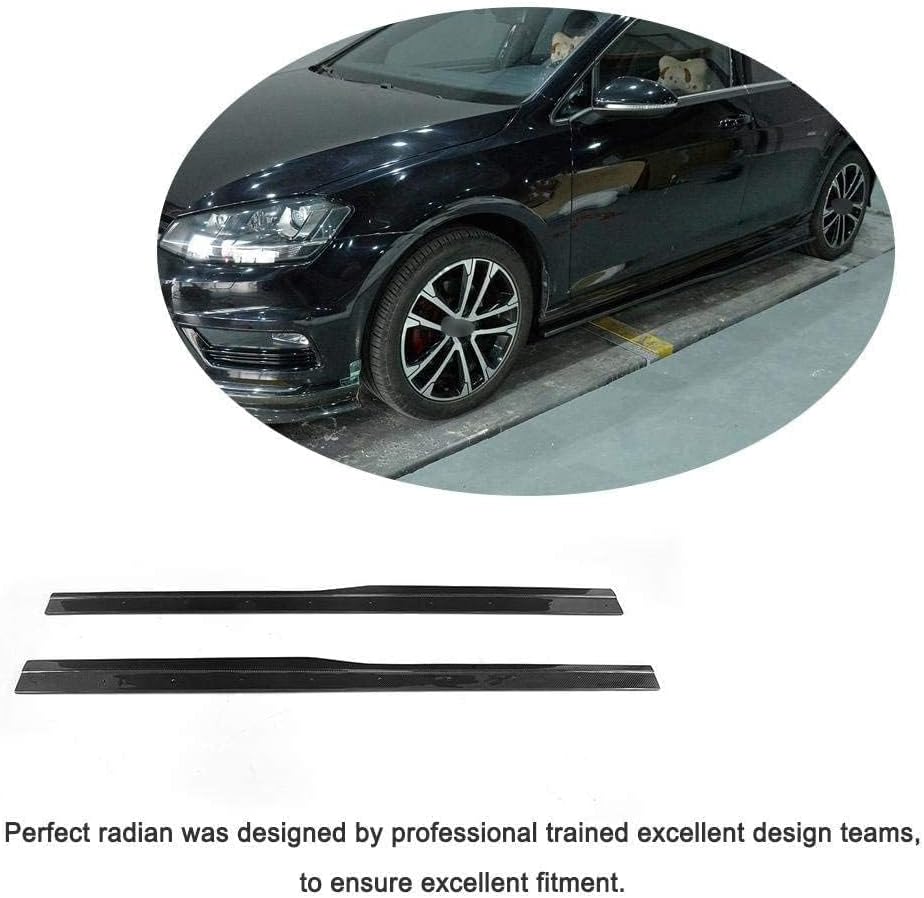 Car Side Skirt for Volkswagen VW Golf 7 VII MK7 R R-LINE 2014-2016