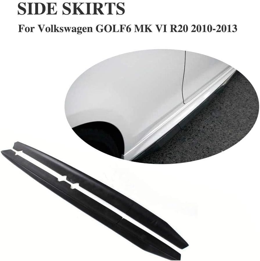 Car Side Skirt for Volkswagen VW Golf 6 VI MK6 R20 2010-2013