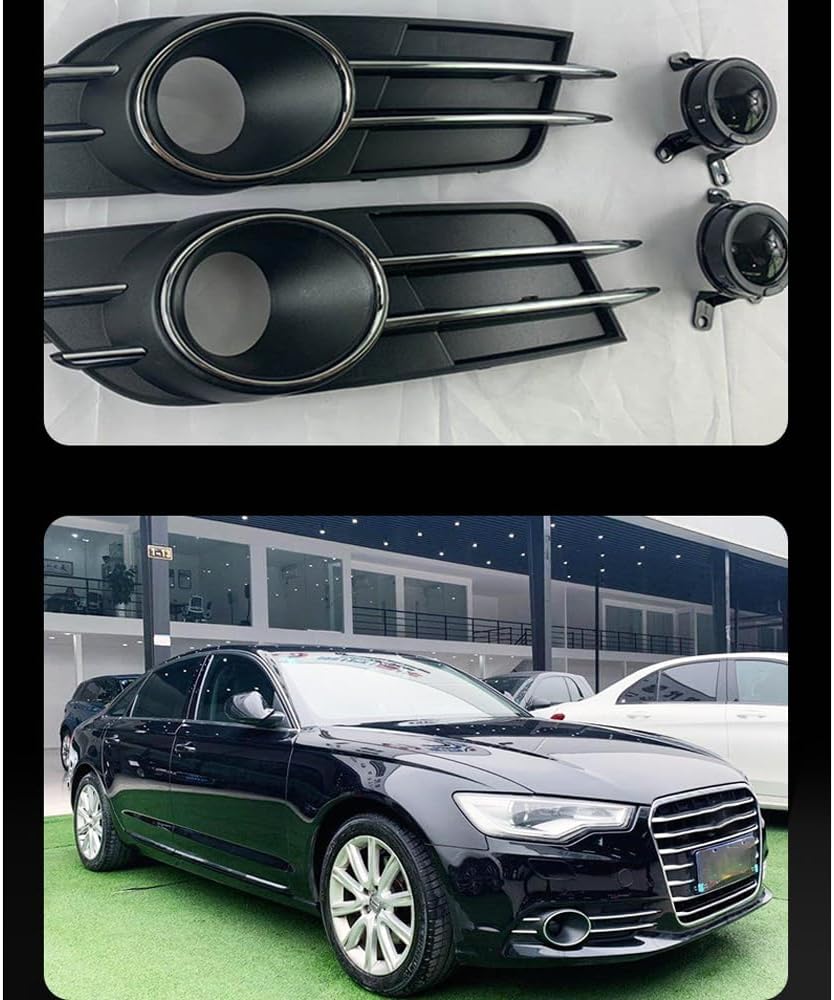 Car Upper Bumper Hood Mesh Grid for Audi A6L 2012-2015 ACC C7 A6L