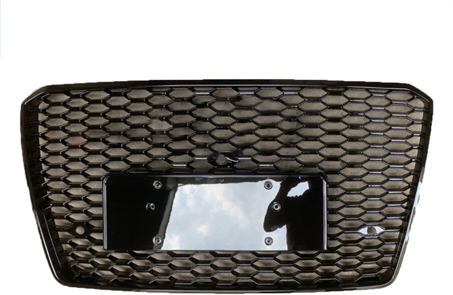 Car Upper Bumper Hood Mesh Grid for Audi A8 RS8 S8 D5 2014-2018