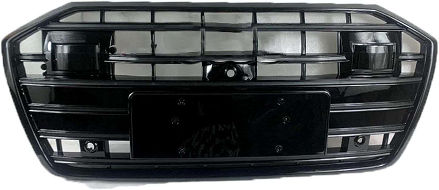 Car Upper Bumper Hood Mesh Grid for Audi C8 S6 A6L 2019-2022