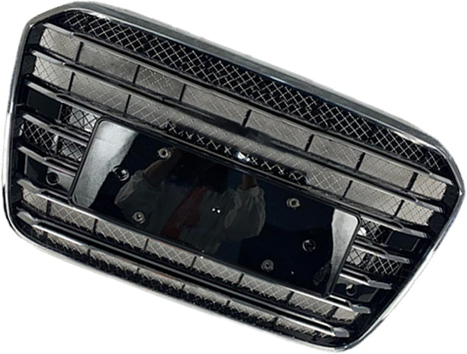 Car Upper Bumper Hood Mesh Grid for Audi A6L W12 2012-2018 C7 PAW12