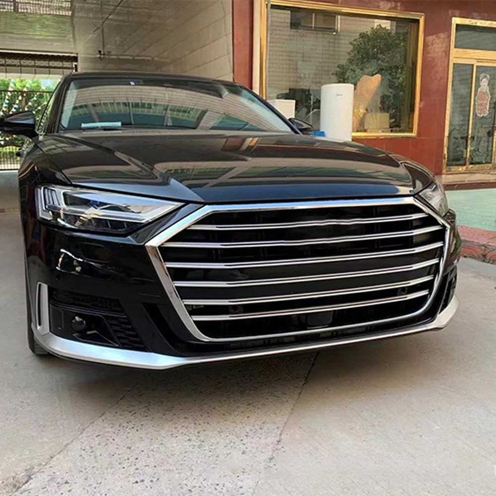 Car Upper Bumper Hood Mesh Grid for Audi A8 S8 D5 2019-2022