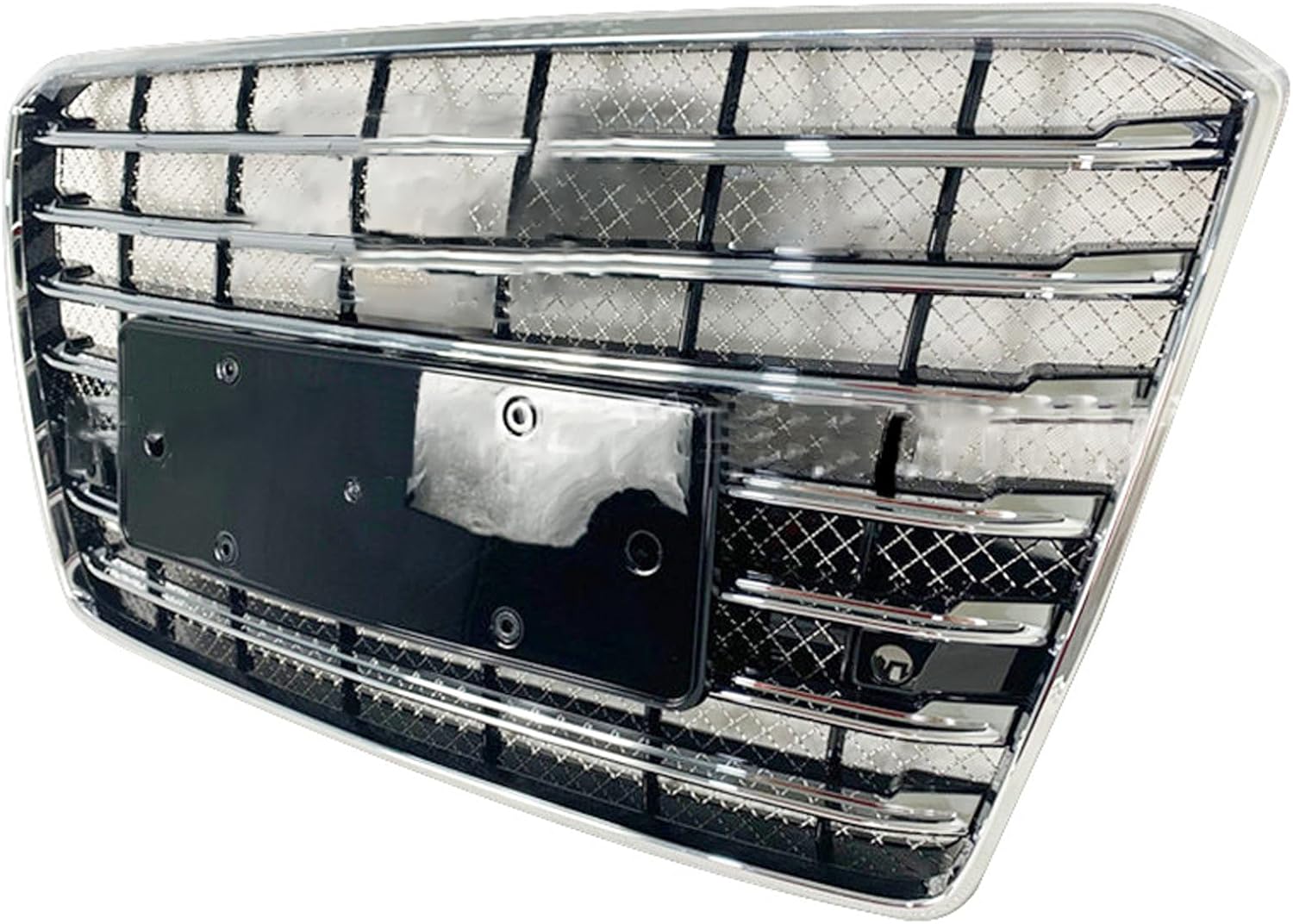 Car Upper Bumper Hood Mesh Grid for Audi A8 W12 D4PA 2015-2018 A8L
