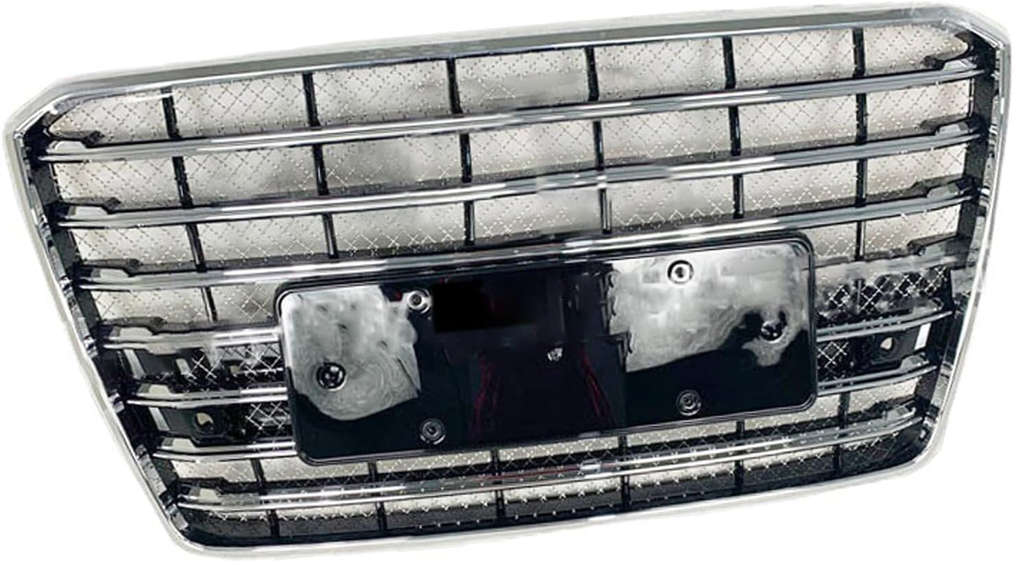Car Upper Bumper Hood Mesh Grid for Audi A8 W12 D4PA 2015-2018 A8L
