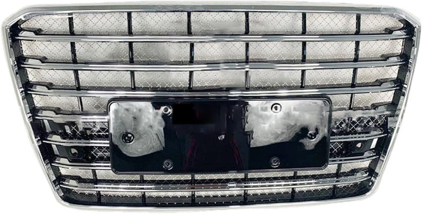 Car Upper Bumper Hood Mesh Grid for Audi A8 W12 D4PA 2015-2018 A8L