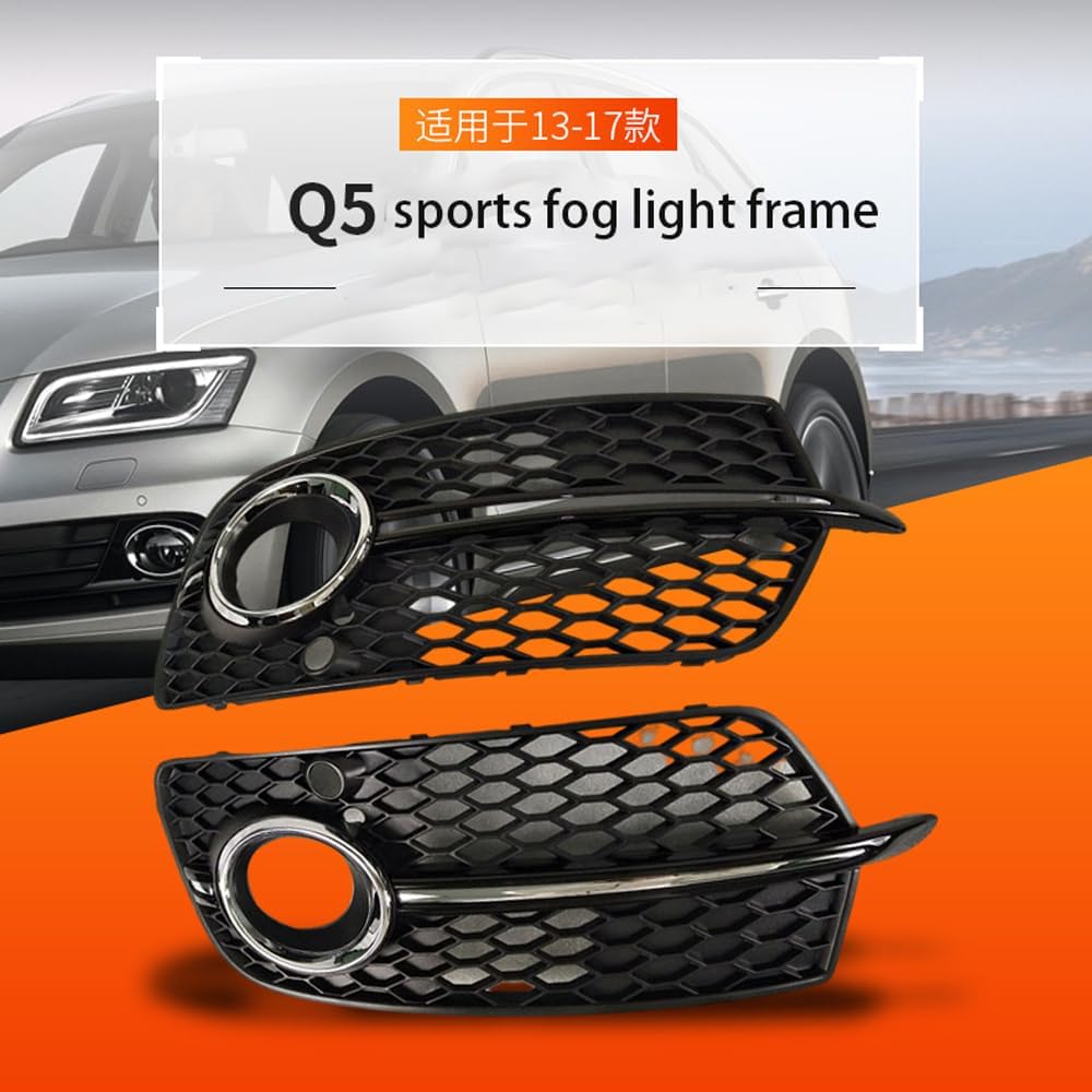 Car Upper Bumper Hood Mesh Grid for Audi Q5 SQ5 2013-2017