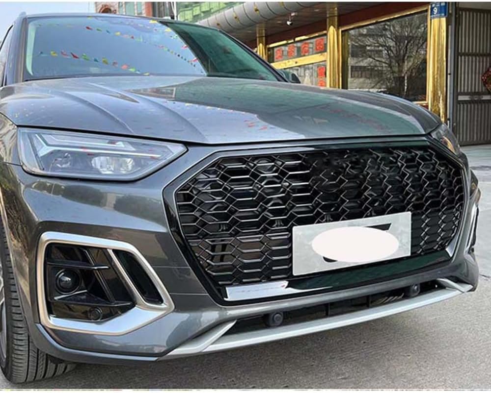 Car Upper Bumper Hood Mesh Grid for Audi Q5L RSQ5 2022 Q5