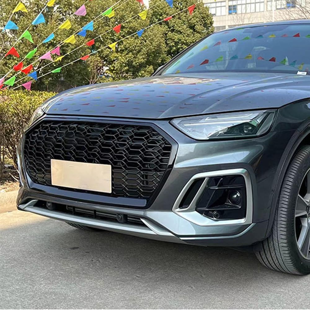 Car Upper Bumper Hood Mesh Grid for Audi Q5L RSQ5 2022 Q5