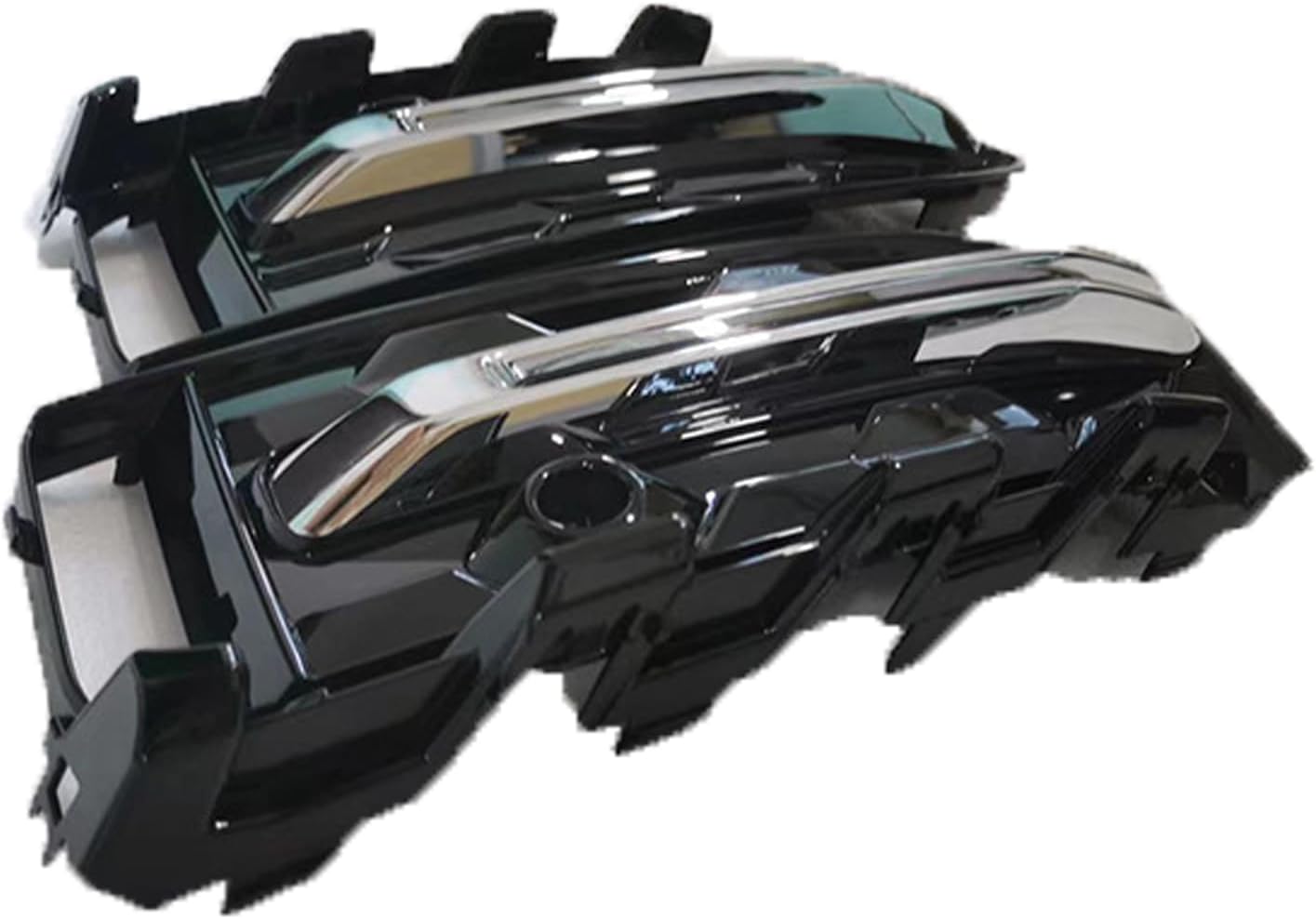 Car Upper Bumper Hood Mesh Grid for Audi A6L C8 2019-2023