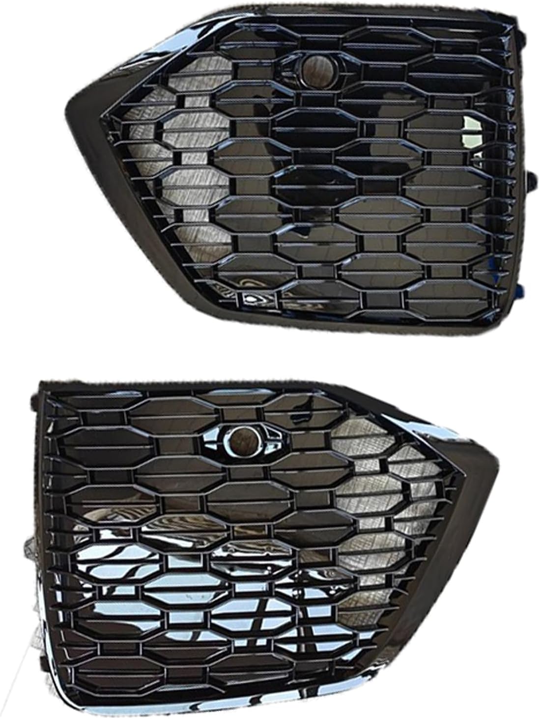 Car Upper Bumper Hood Mesh Grid for Audi Q5L RSQ5 2021 2022