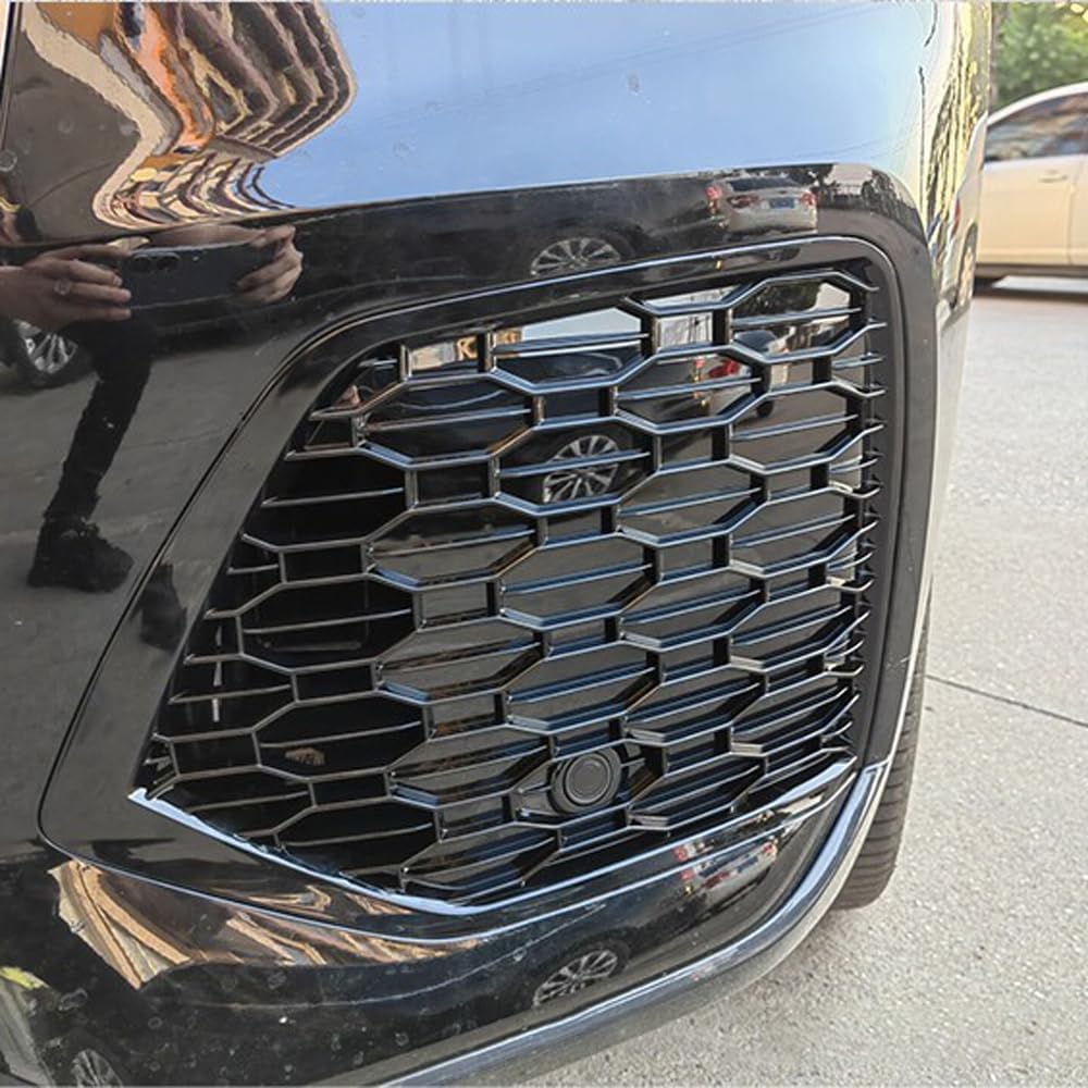 Car Upper Bumper Hood Mesh Grid for Audi Q5L RSQ5 2021 2022