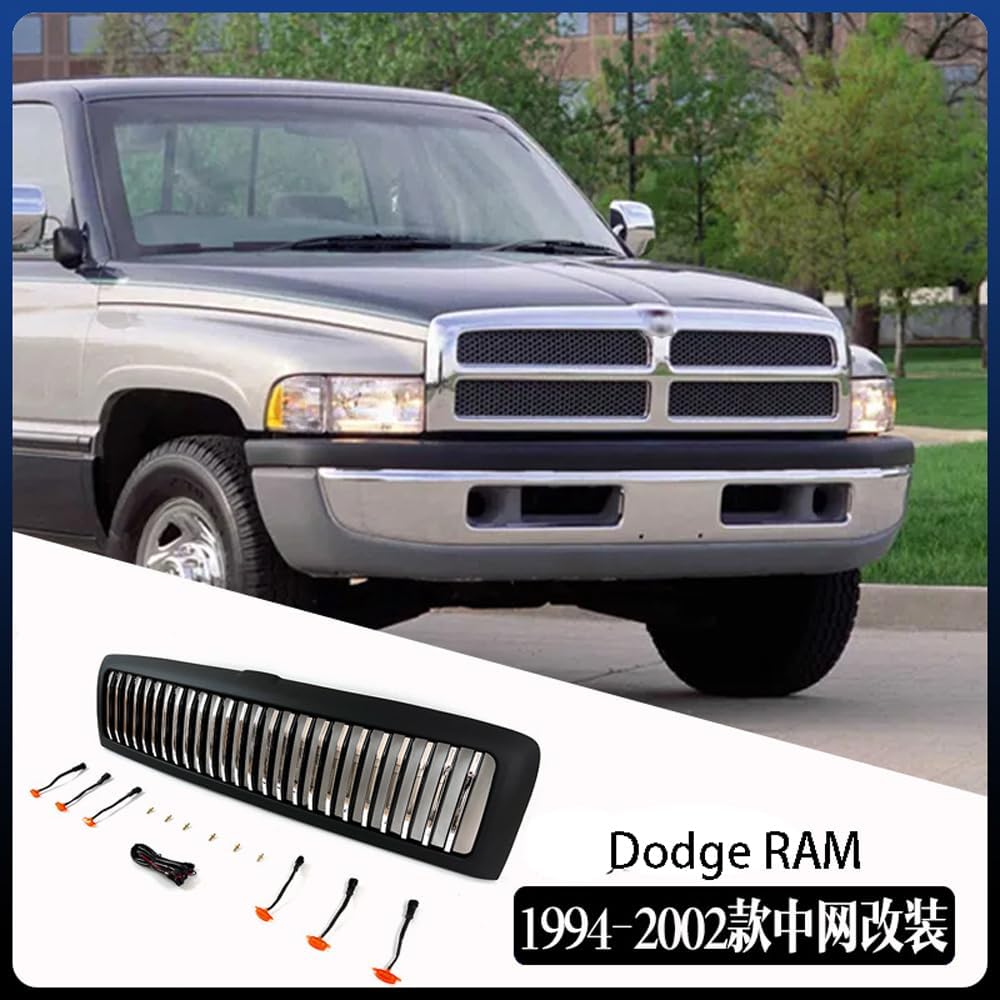 Car Upper Bumper Hood Mesh Grid for Dodge RAM 1994-2002