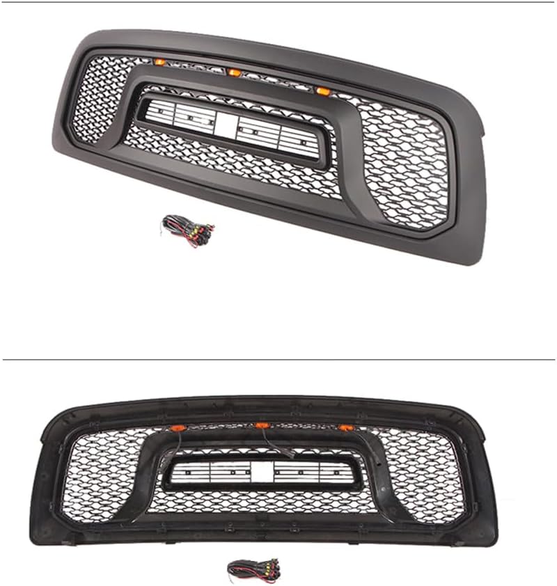 Car Upper Bumper Hood Mesh Grid for Dodge RAM2500-3500 2010-2019