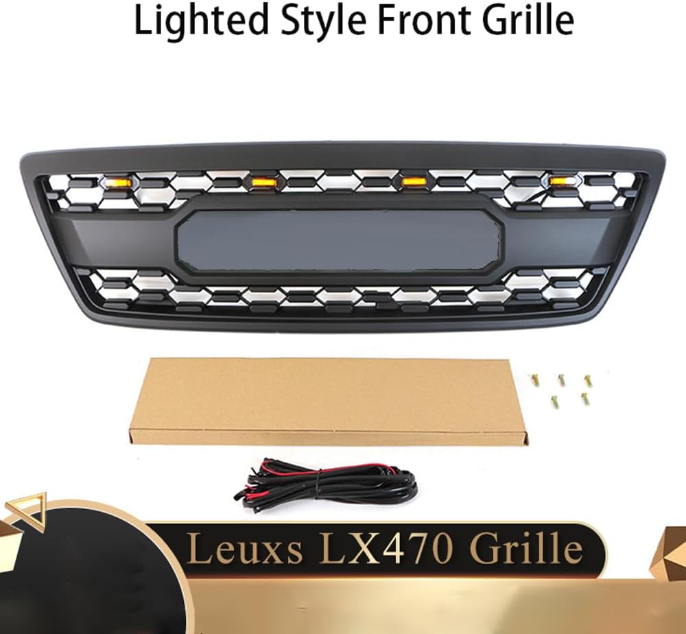 Car Upper Bumper Hood Mesh Grid for Lexus LX470 2003-2007