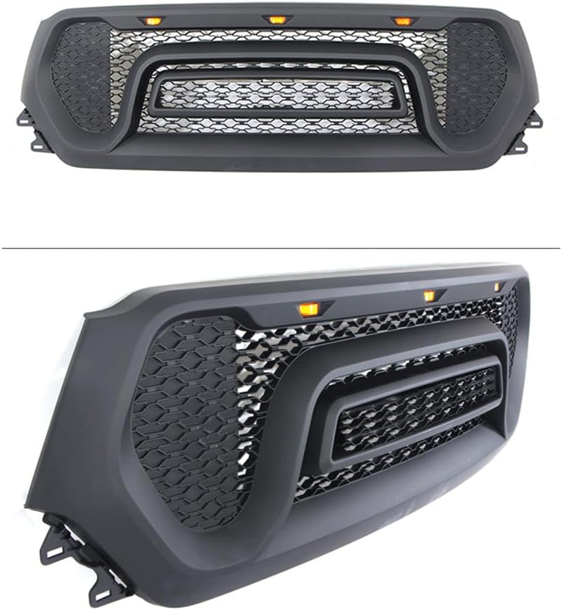 Car Upper Bumper Hood Mesh Grid for Dodge RAM1500 2019-2022