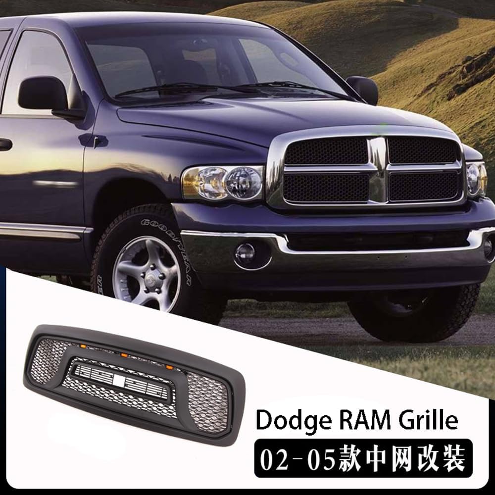 Car Upper Bumper Hood Mesh Grid for Dodge RAM 2002-2008
