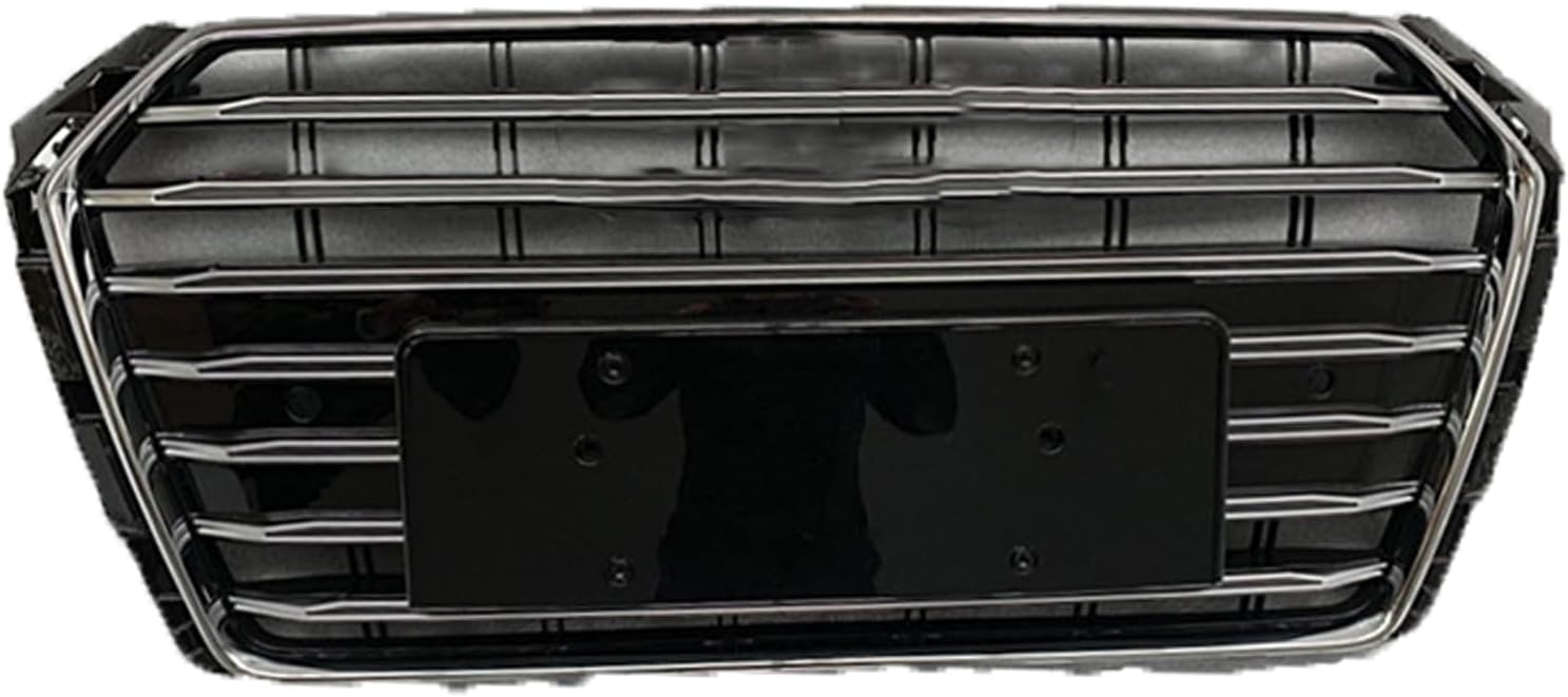 Car Upper Bumper Hood Mesh Grid for Audi A4L S4 2017 2018 2019 B9 S4
