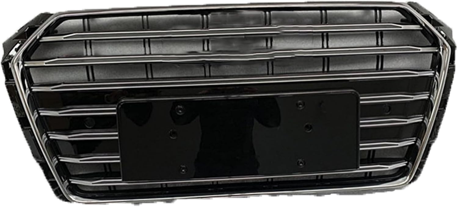 Car Upper Bumper Hood Mesh Grid for Audi A4L S4 2017 2018 2019 B9 S4