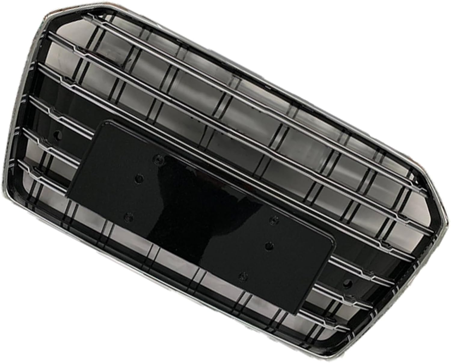 Car Upper Bumper Hood Mesh Grid for Audi A6 S6 2016 2017 2018 C7 PA