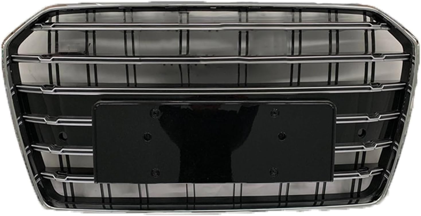 Car Upper Bumper Hood Mesh Grid for Audi A6 S6 2016 2017 2018 C7 PA