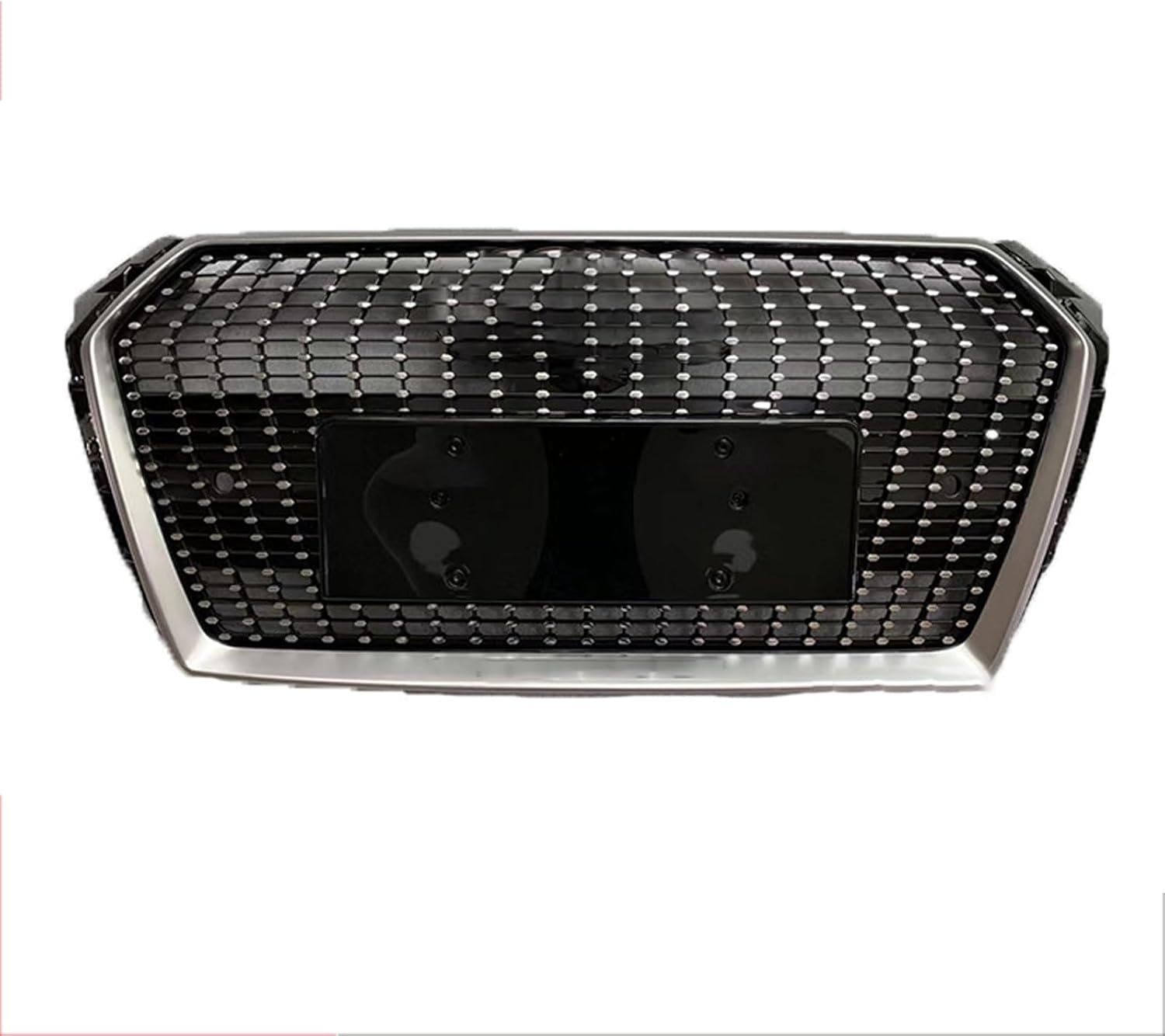 Car Upper Bumper Hood Mesh Grid for Audi A4L RS4 2017 2018 2019 B9 S4