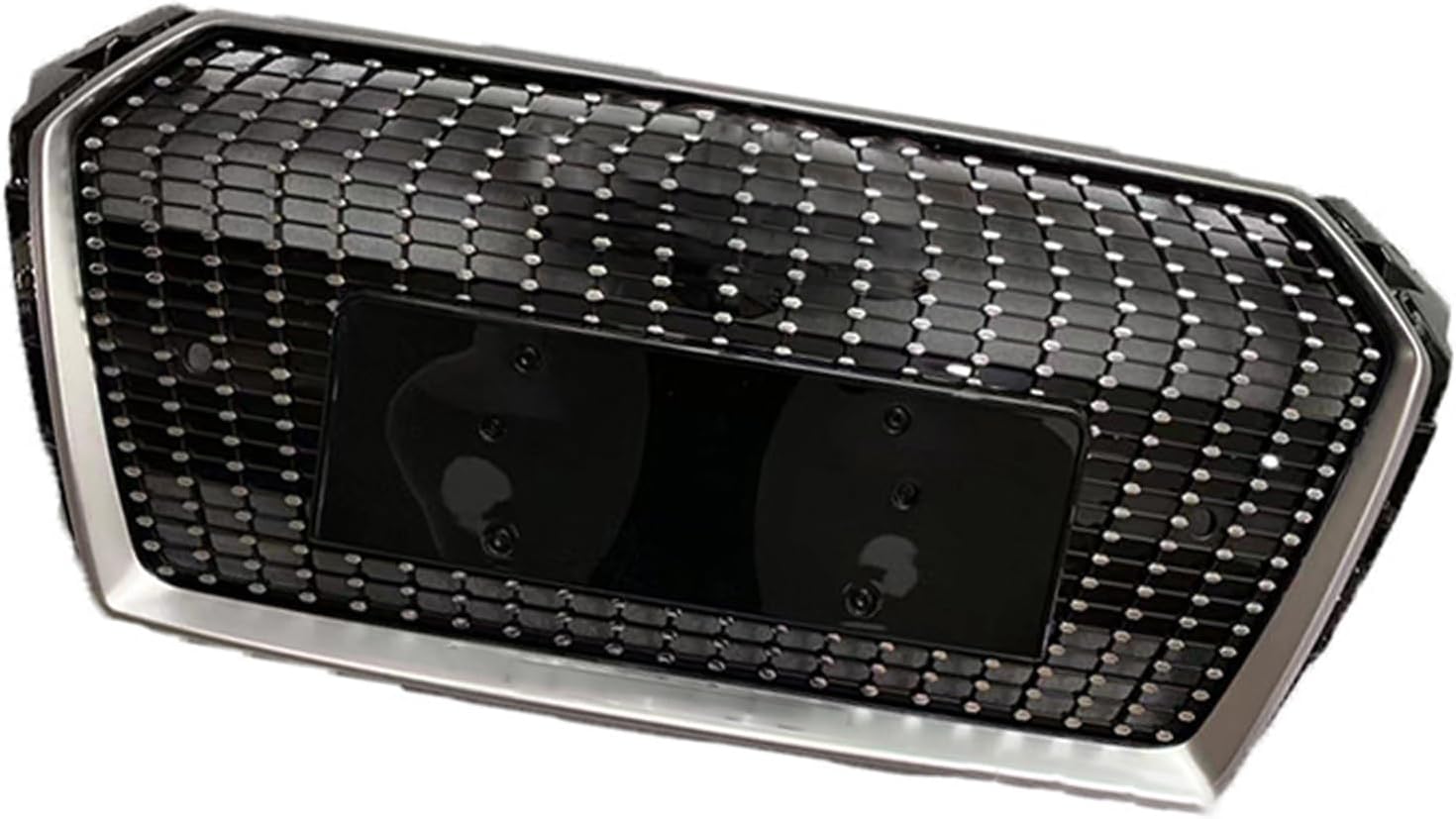 Car Upper Bumper Hood Mesh Grid for Audi A4L RS4 2017 2018 2019 B9 S4