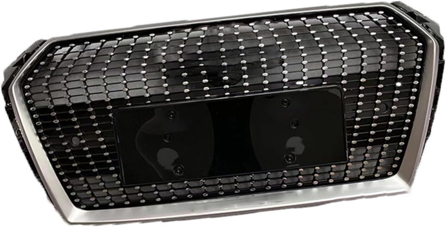 Car Upper Bumper Hood Mesh Grid for Audi A4L RS4 2017 2018 2019 B9 S4