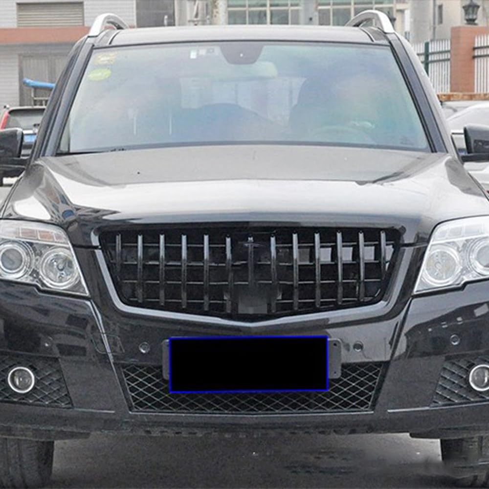 Car Upper Bumper Hood Mesh Grid for Bench 2008-2015 X204 GLK260 GLK300 GLK350 GT