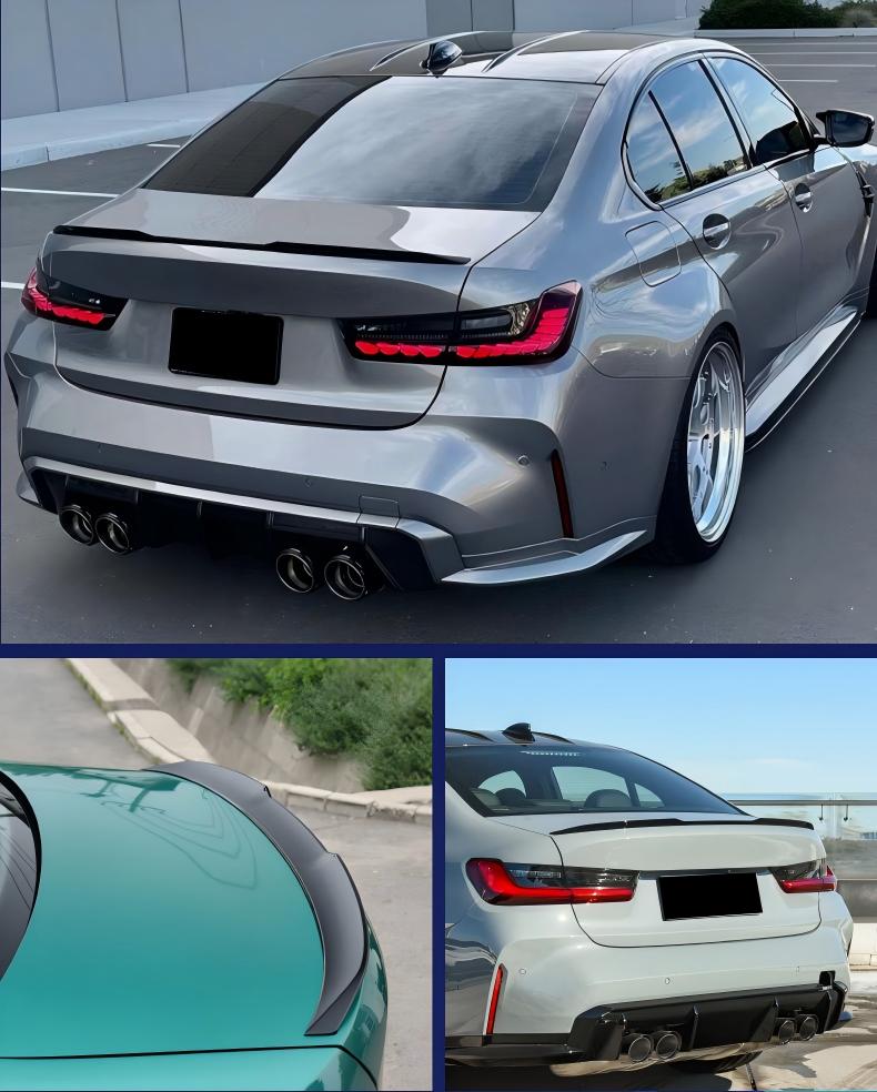 Car Rear Spoiler for BMW 3 Series G20, M3, 320i, 325i, 330i, 2019+