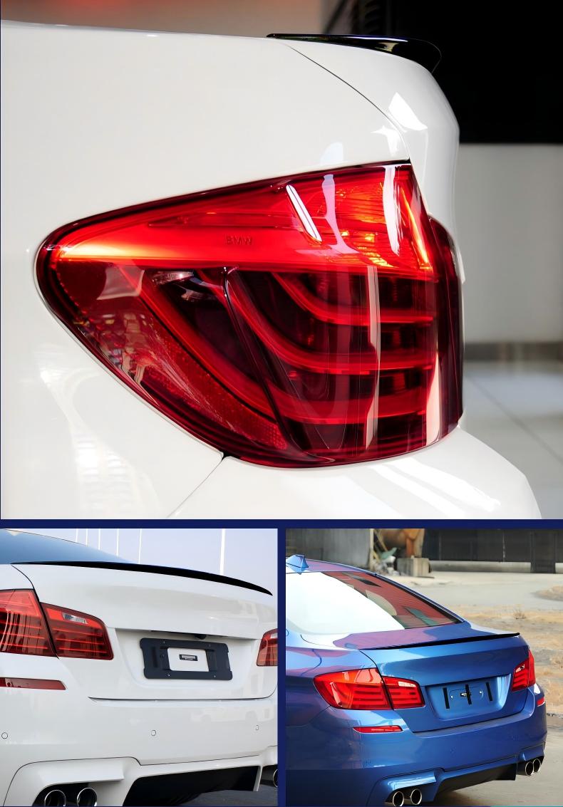 Car Rear Spoiler for BMW 5 Series F10, M5, 520i, and 525i (2011-2017)
