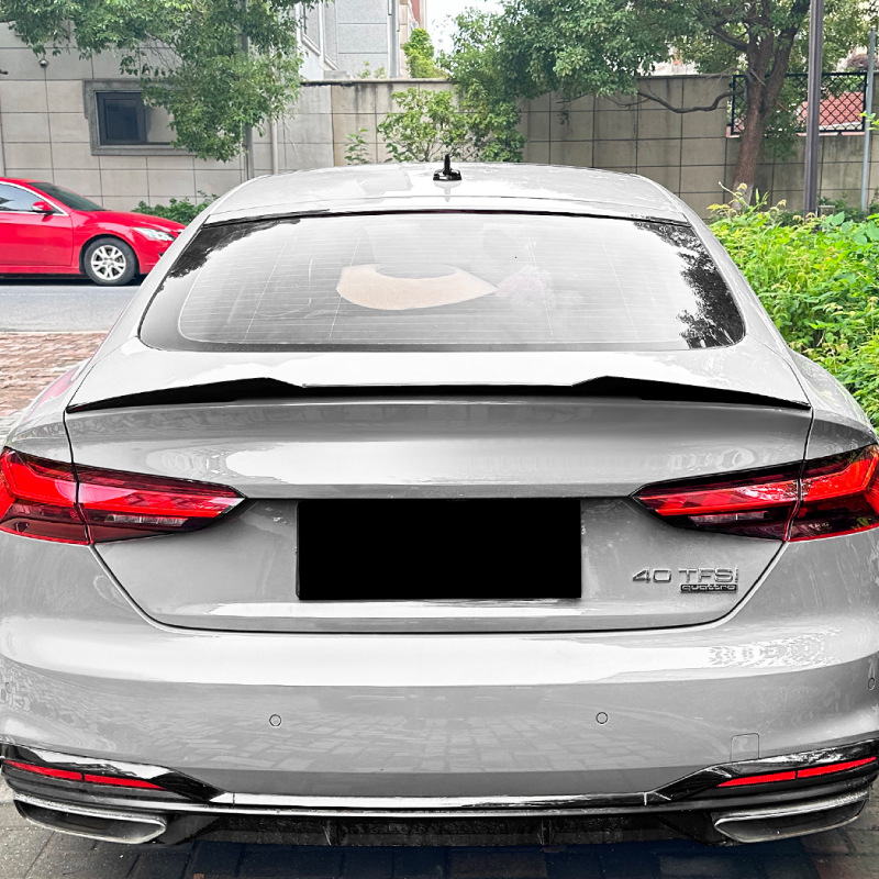 Car Rear Spoiler for Audi A5 F5 Sportback 2017-2024 (Four-door)