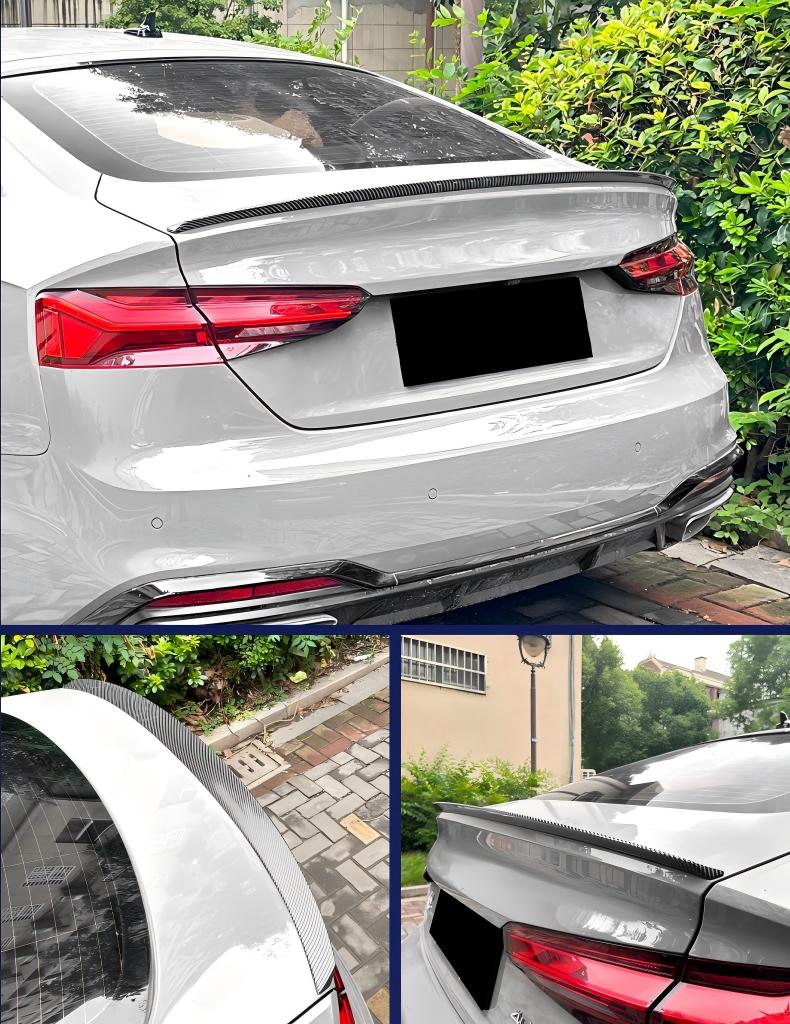 Car Rear Spoiler for Audi A5 S5 F5 Four-Door Sportback 2017-2024
