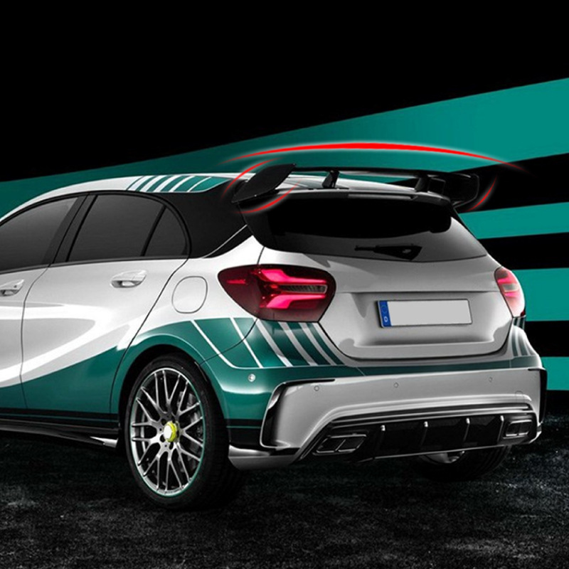 Car Rear Spoiler for Mercedes-Benz A-Class W176, A180, A200, A260, A45, AMG (2013-18)