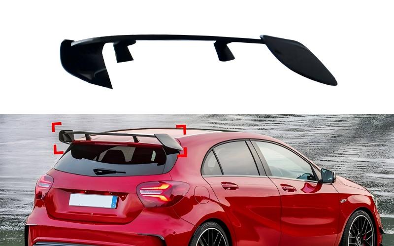 Car Rear Spoiler for Mercedes-Benz A-Class W176, A180, A200, A260, A45, AMG (2013-18)