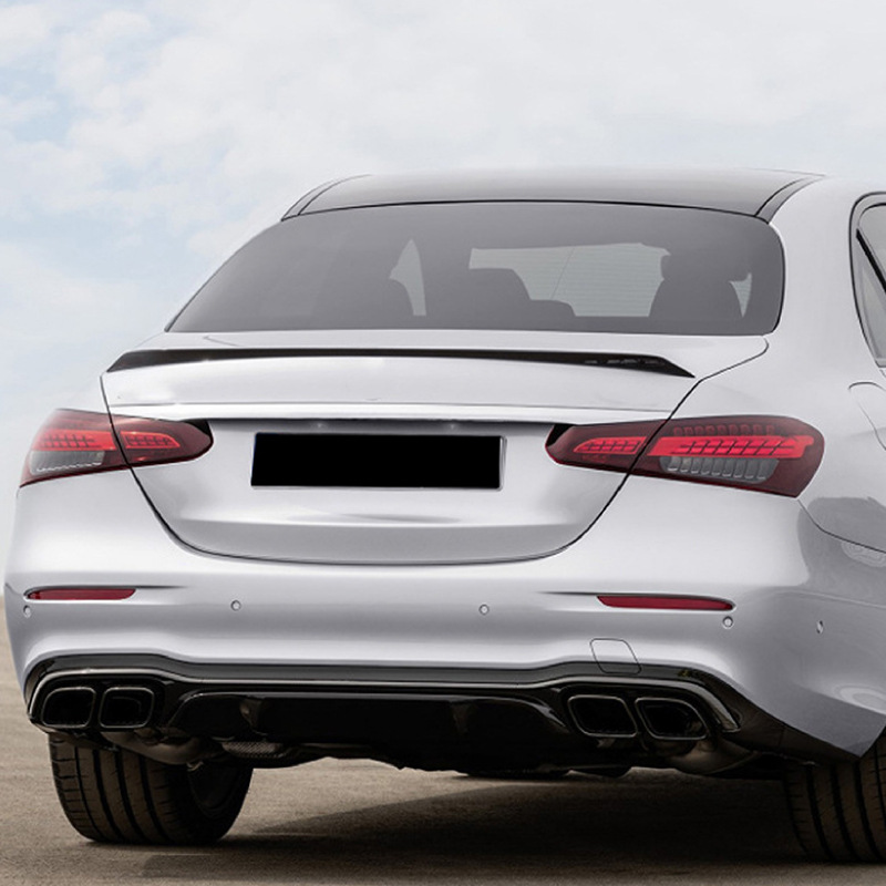Car Rear Spoiler for Mercedes-Benz E-Class W213 E260 E300 E63S (2016-2023)