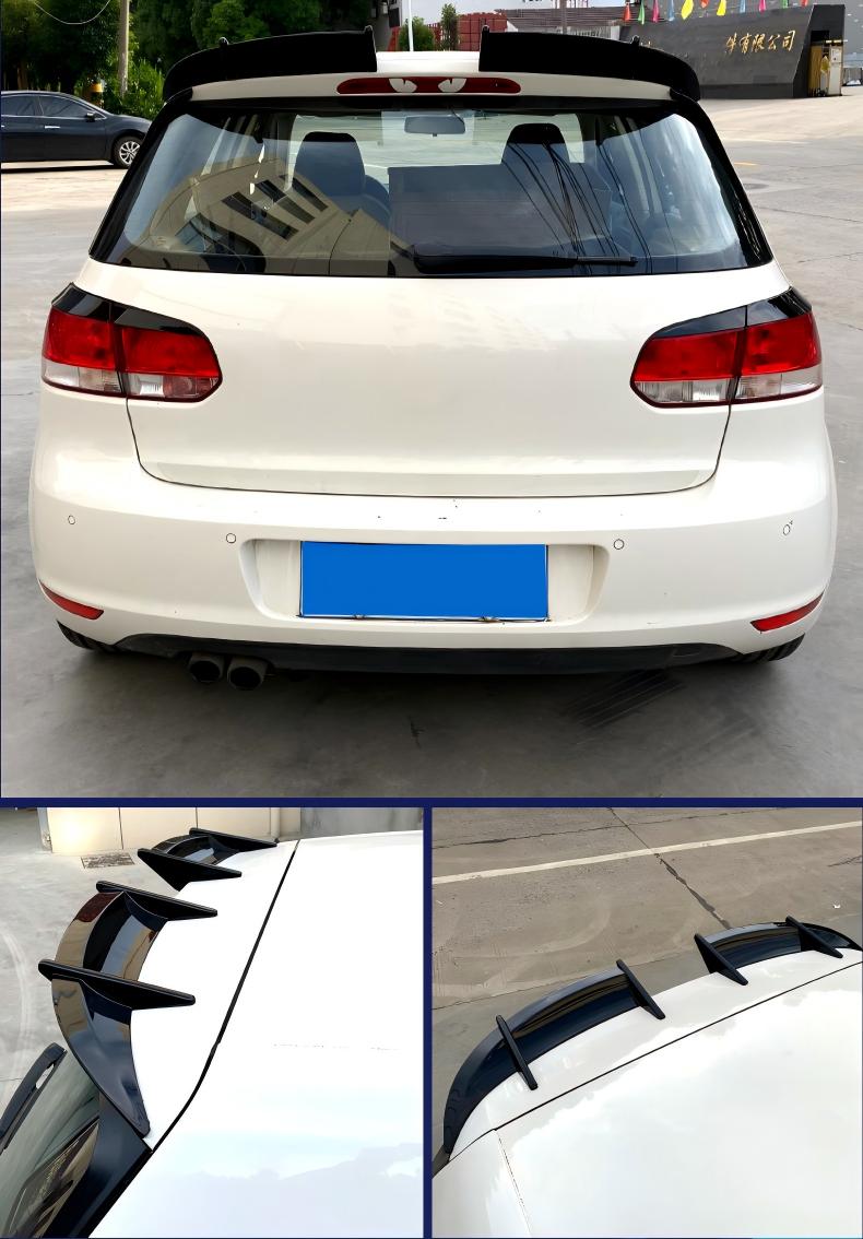 Car Rear Spoiler for Volkswagen Golf 6 MK6 GTI R 2009-2012