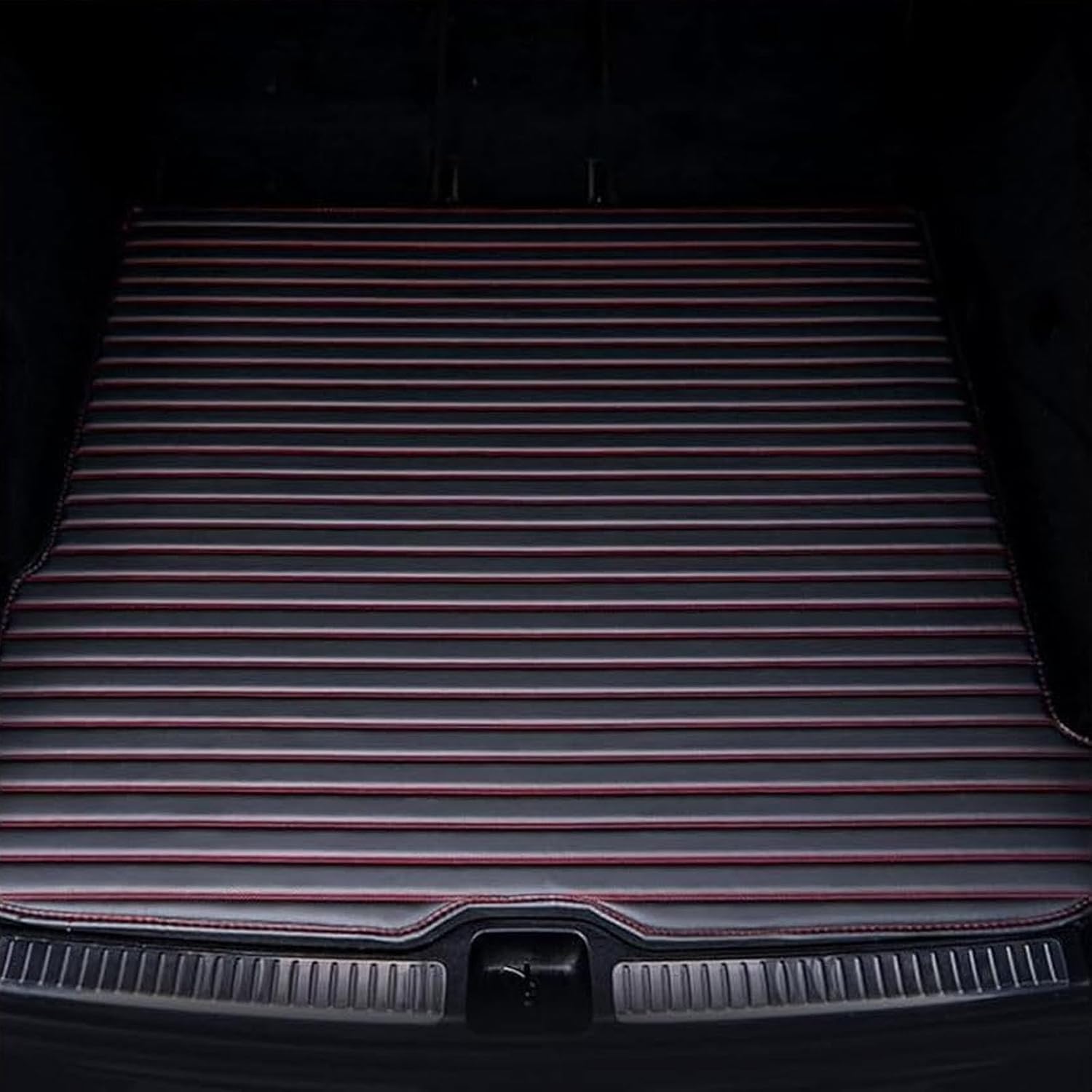 Custom horizontal stripe flat surface trunk mat for all Alfa Romeo models