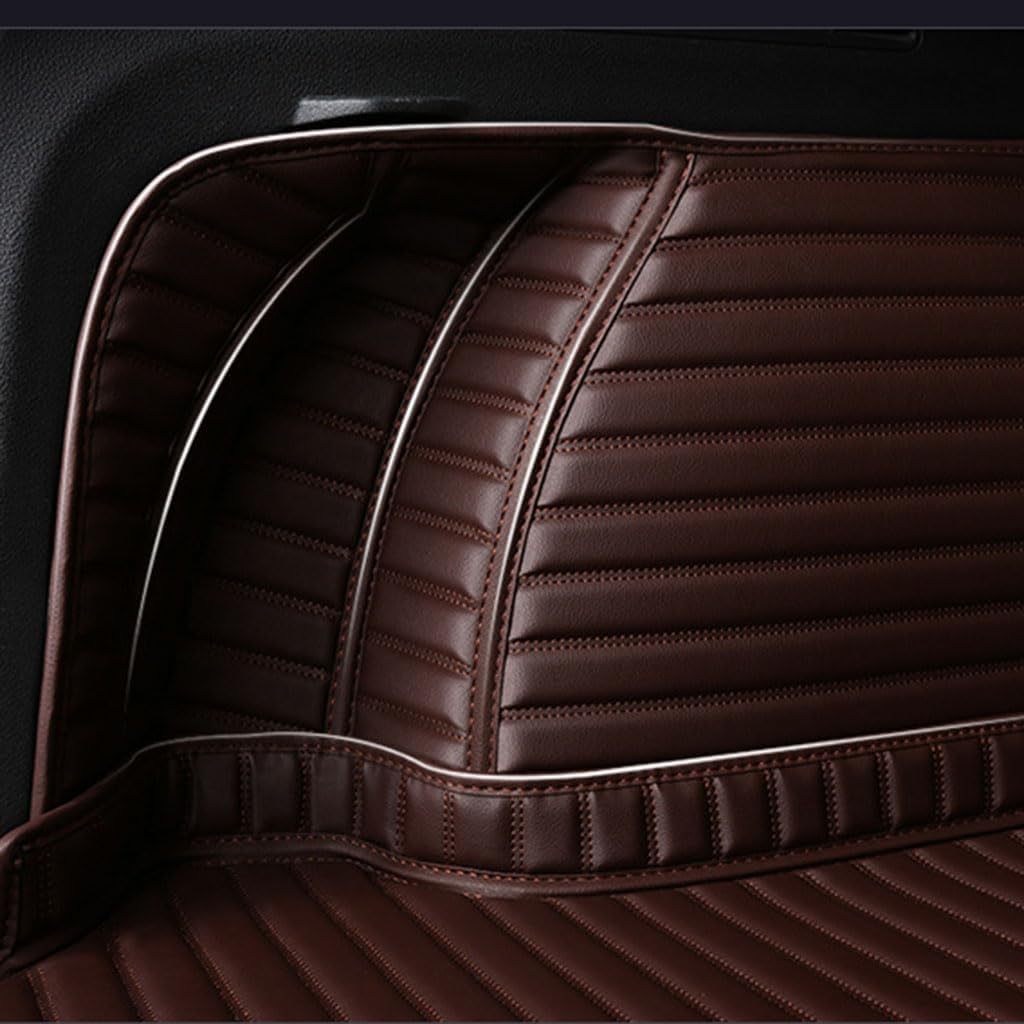 Custom horizontal stripe full coverage cargo liner for all Tesla models