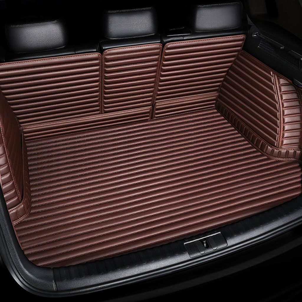 Custom horizontal stripe full coverage cargo liner for all Tesla models