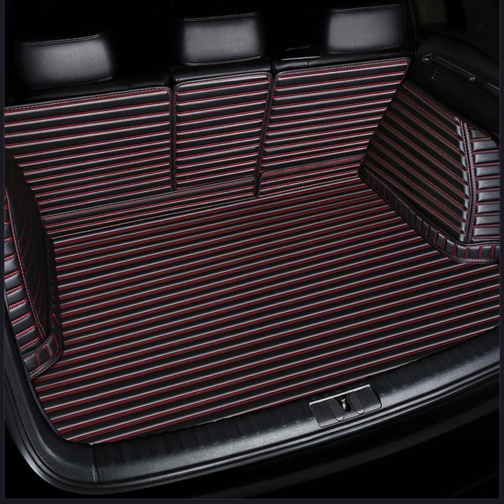 Custom horizontal stripe full coverage cargo liner for all Tesla models