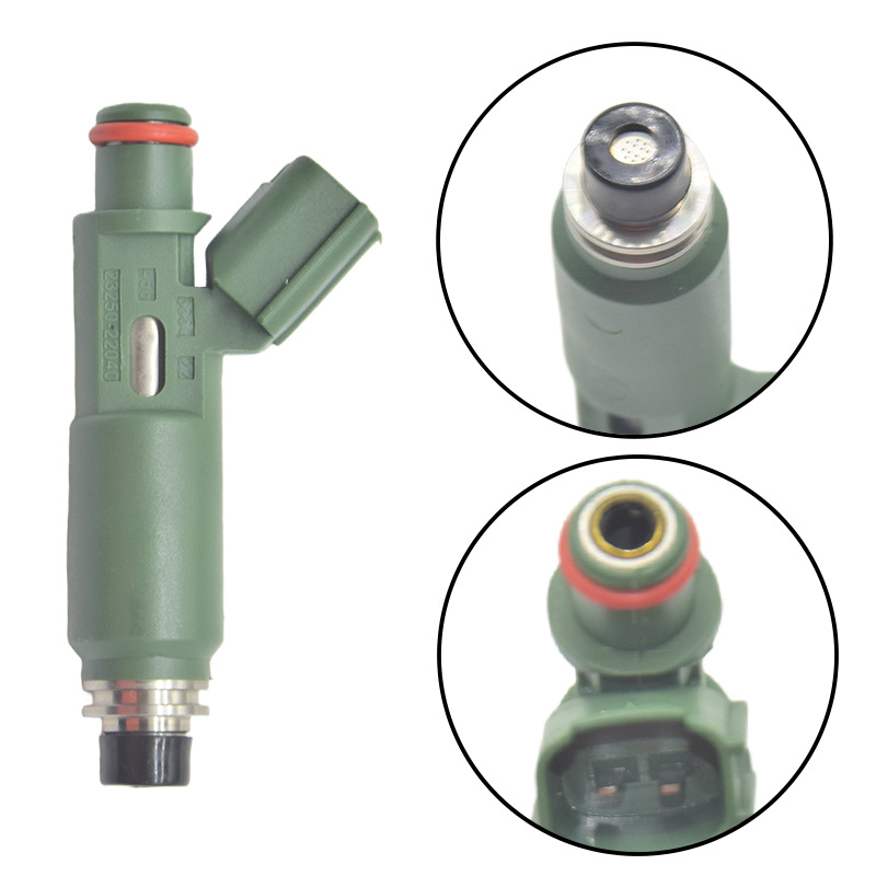 The fuel injectors are suitable for Toyota (23250-22040, 23209-22040, 232500D040, 23209-0D040) The fuel injectors are suitable for Toyota (23250-22040, 23209-22040, 232500D040, 23209-0D040)