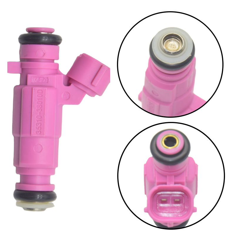 The fuel injectors are compatible for the current Santa Fe Kia Amanti (35310-38010D)