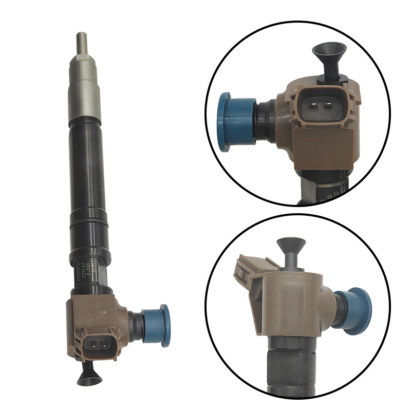 The fuel injector is suitable for Toyota Hilux 2.8L 1GD 23670-0E010 295700-0550