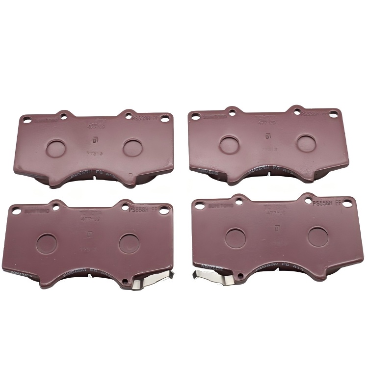 Brake pads are compatible for Mitsubishi 4M41 and Toyota 1KD-FTV 1KZ-TE (04465-0K090)
