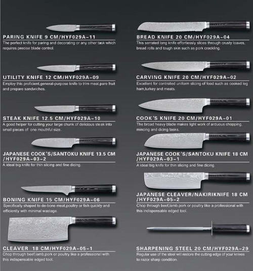 Damascus Knife Blade