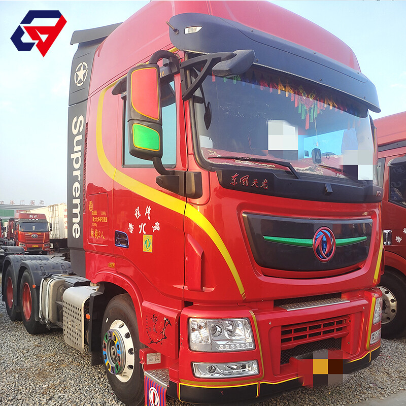 شاحنة جرار دونجفينج KL 6x4 465 حصان بسعر تنافسي LHD يورو 2 انبعاثات