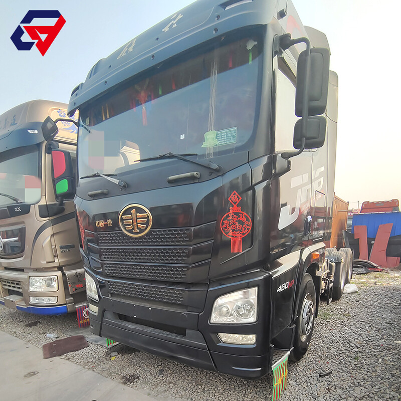 شاحنة جرار FAW JH6 6x4 460 حصان تعمل بالغاز الطبيعي المضغوط