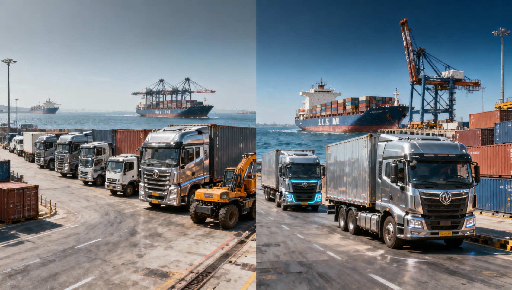صادرات الصين من المركبات التجارية في الربع الأول تقفز 50.28%