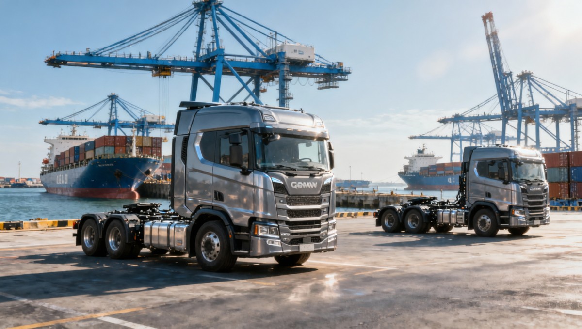 Qingdao Port Opens Fast Lane for New Energy Truck Exports Qingdao Port Opens Fast Lane for New Energy Truck Exports